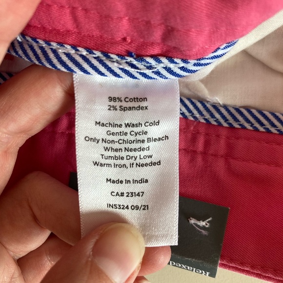 NWT Talbots Bright Pink Women's Chino Shorts - Picture 6 of 6